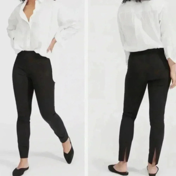 Everlane black slit ankle pants 0 - Picture 1 of 6
